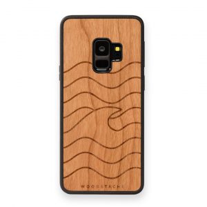 Coque Samsung Wave en bois