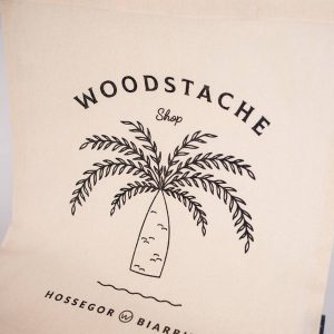 tote bag woodstache