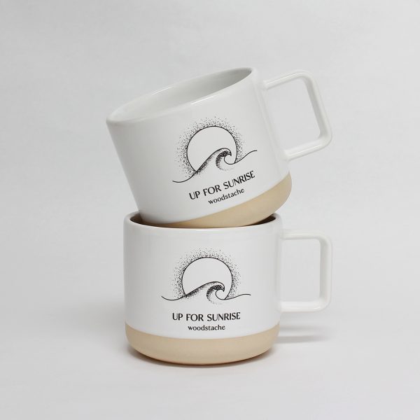 Pack double mug en céramique up for sunrise