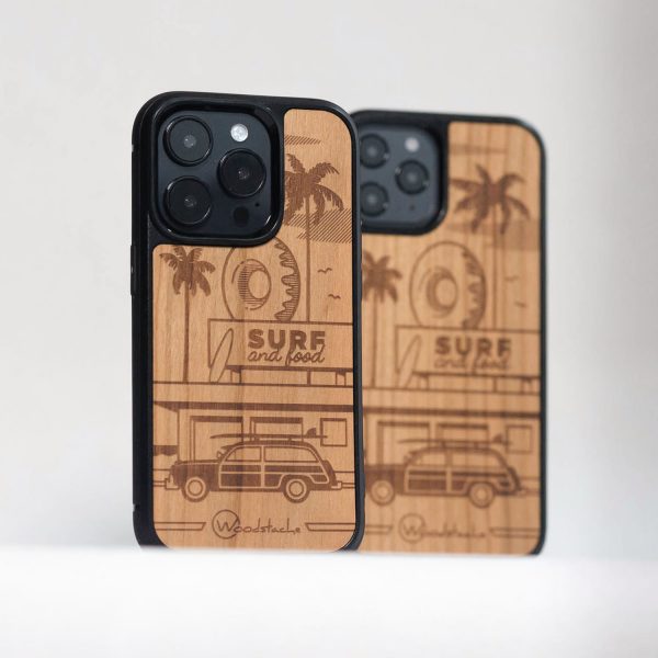 Coques iPhone en bois Califorinia