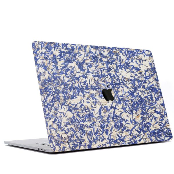 Cover Macbook en bleuets